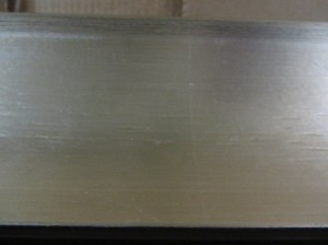 Custom Silver Scoop 4 in at top, 2500ft $1.60 ft NOW .99 SF